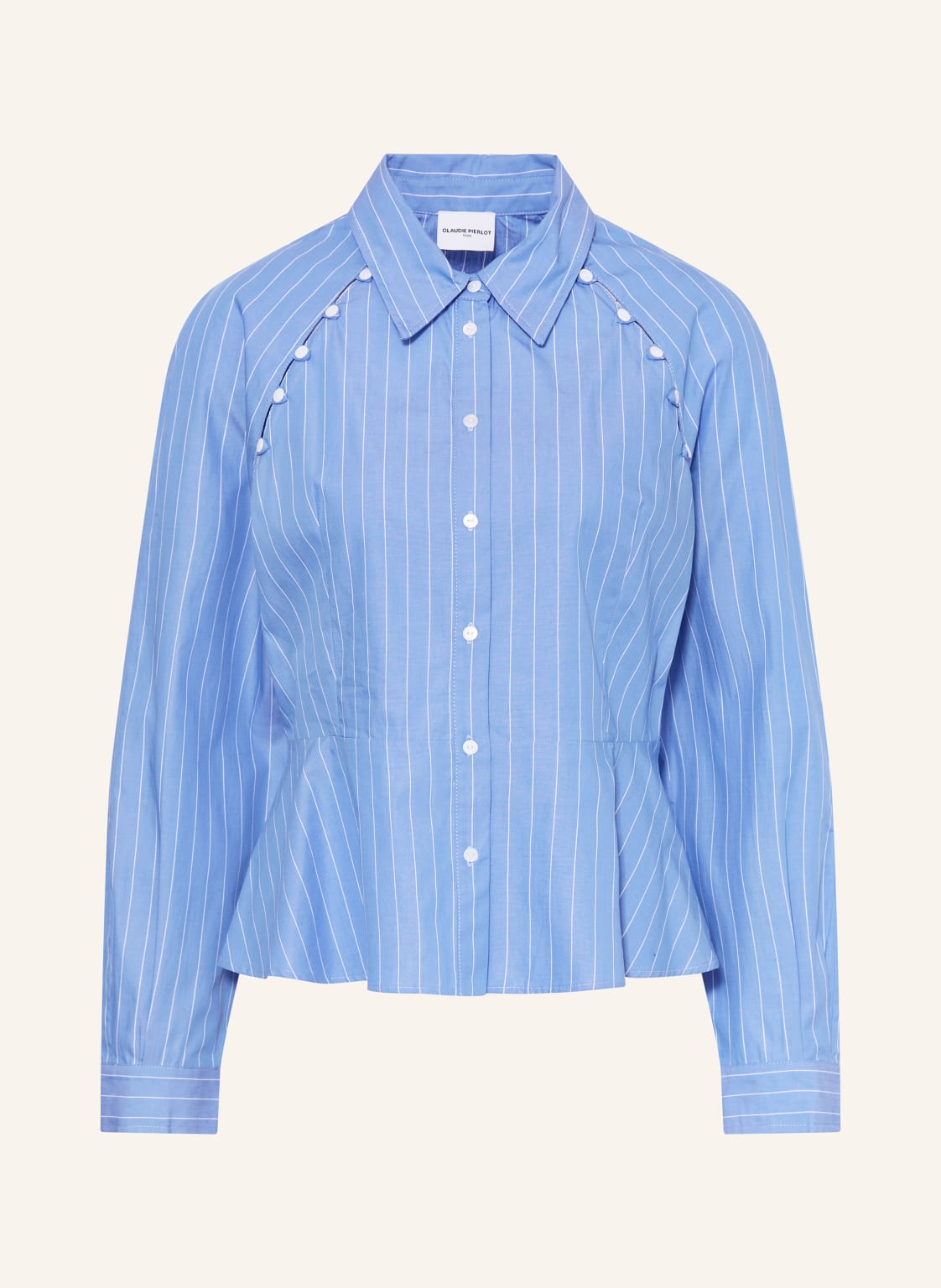 Claudie Pierlot Hemdbluse blau von CLAUDIE PIERLOT