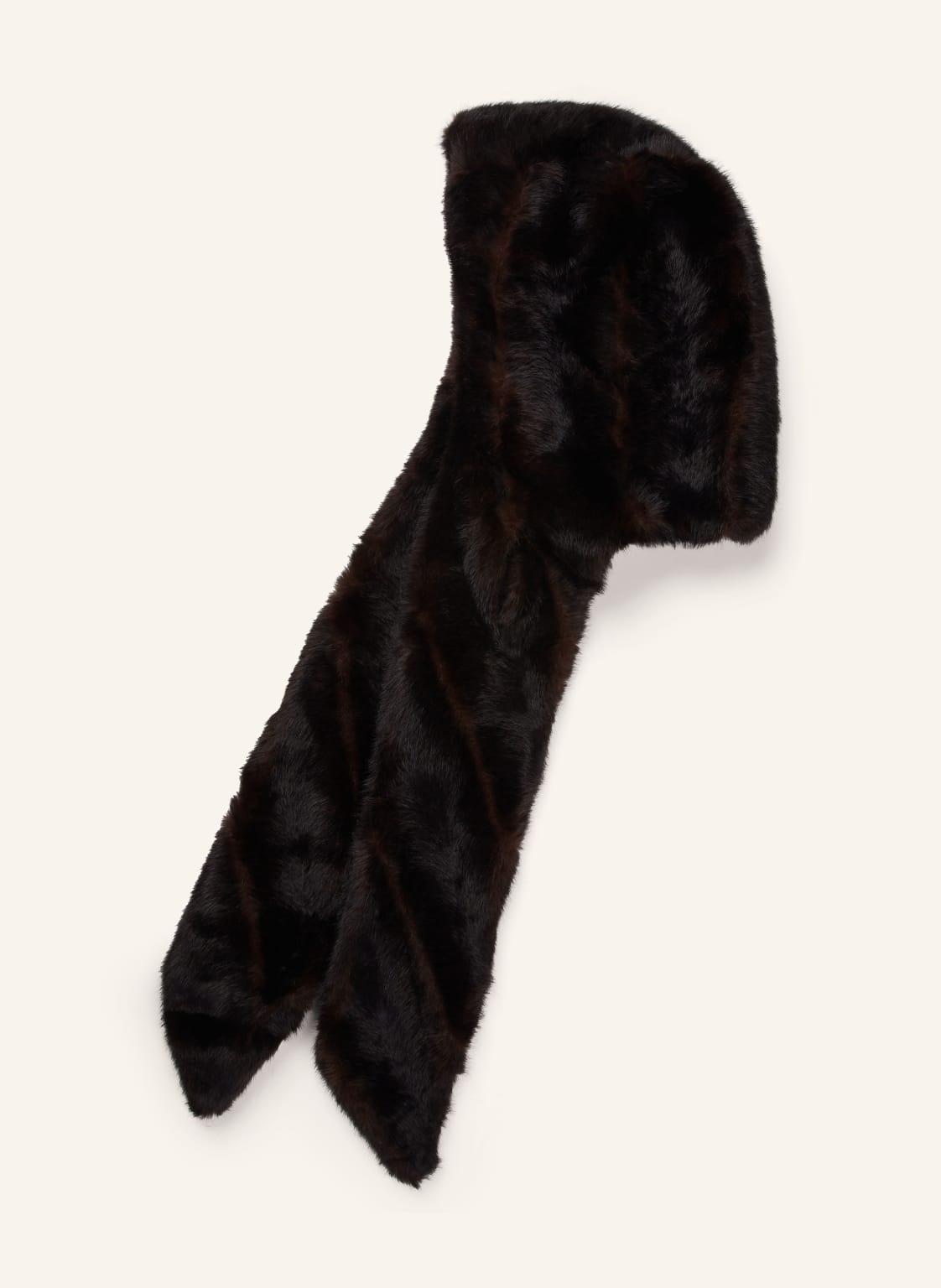 Claudie Pierlot Kunstfell-Mütze braun von CLAUDIE PIERLOT