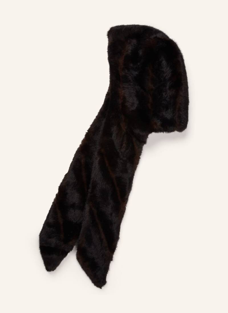 Claudie Pierlot Kunstfell-Mütze braun von CLAUDIE PIERLOT