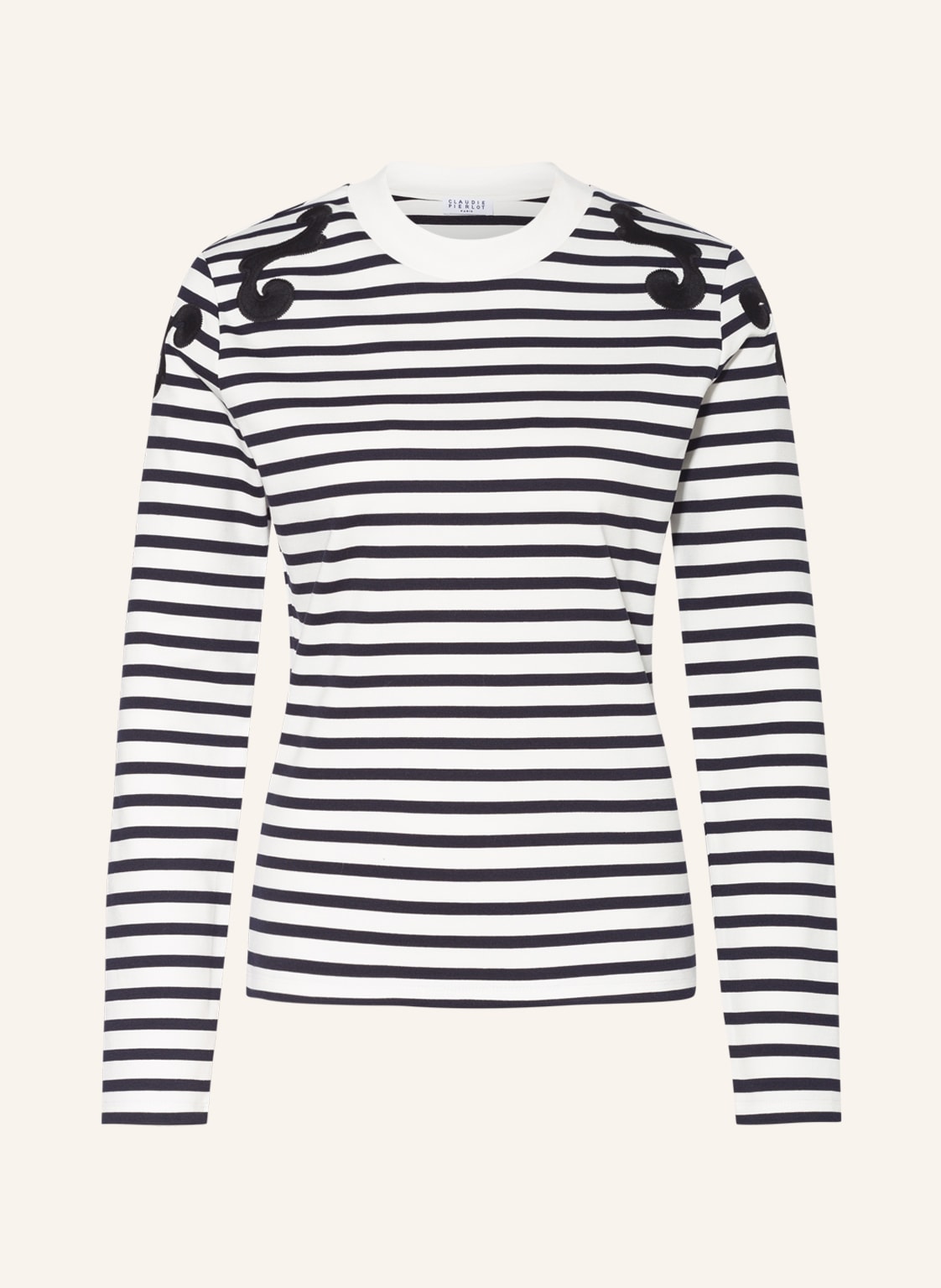 Claudie Pierlot Longsleeve weiss von CLAUDIE PIERLOT