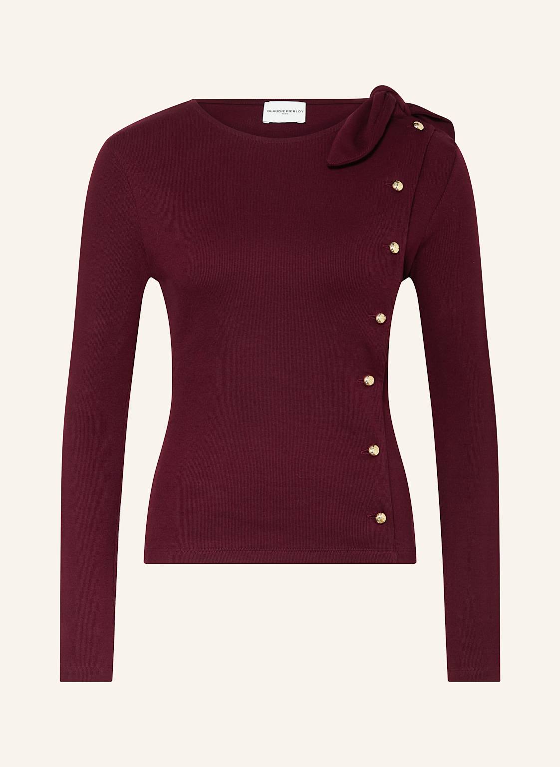 Claudie Pierlot Longsleeve rot von CLAUDIE PIERLOT