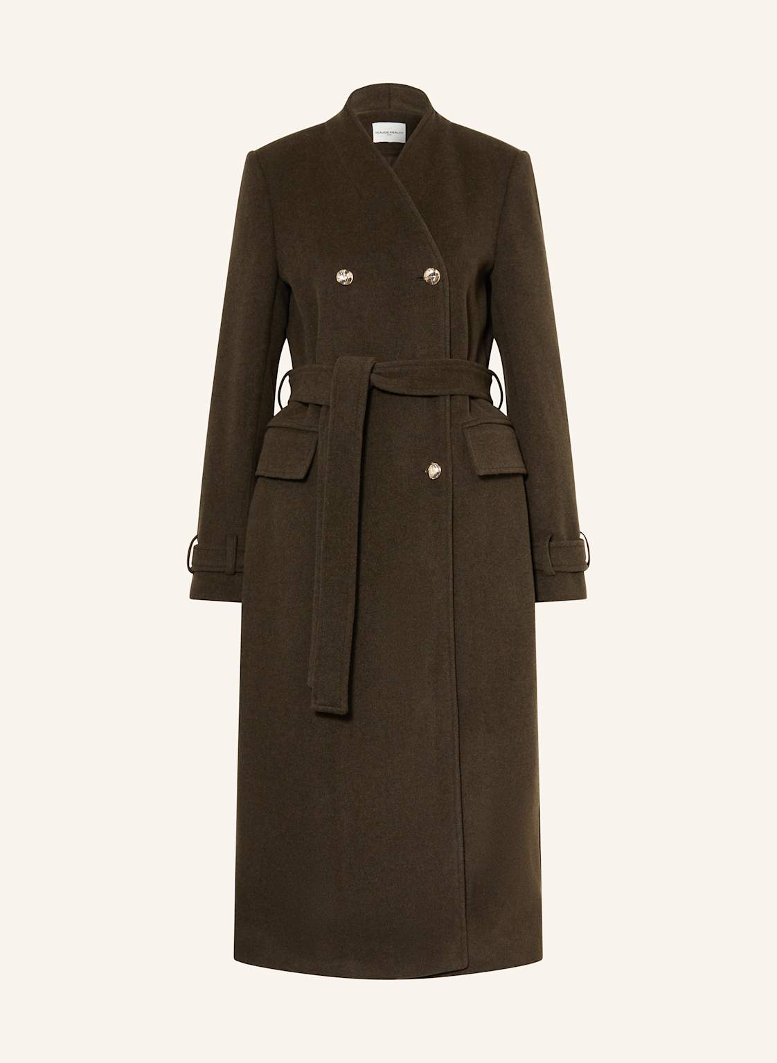 Claudie Pierlot Mantel gruen von CLAUDIE PIERLOT