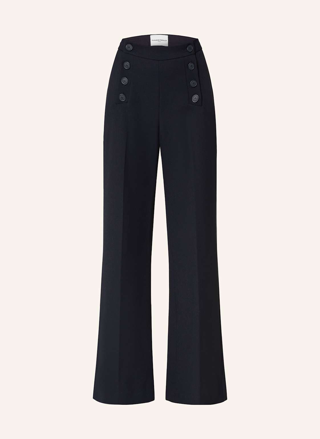 Claudie Pierlot Marlenehose blau Claudie Pierlot Marlenehose blau von CLAUDIE PIERLOT