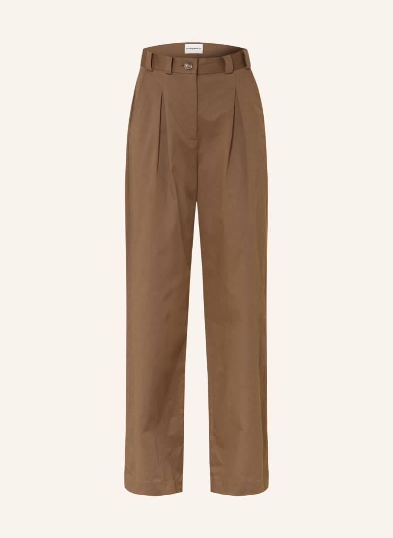 Claudie Pierlot Marlenehose gruen von CLAUDIE PIERLOT