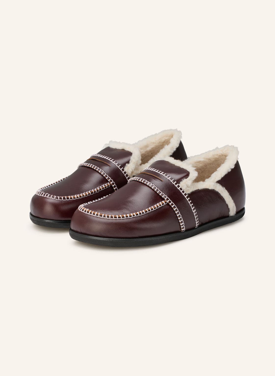 Claudie Pierlot Penny-Loafer rot Claudie Pierlot Penny-Loafer rot von CLAUDIE PIERLOT