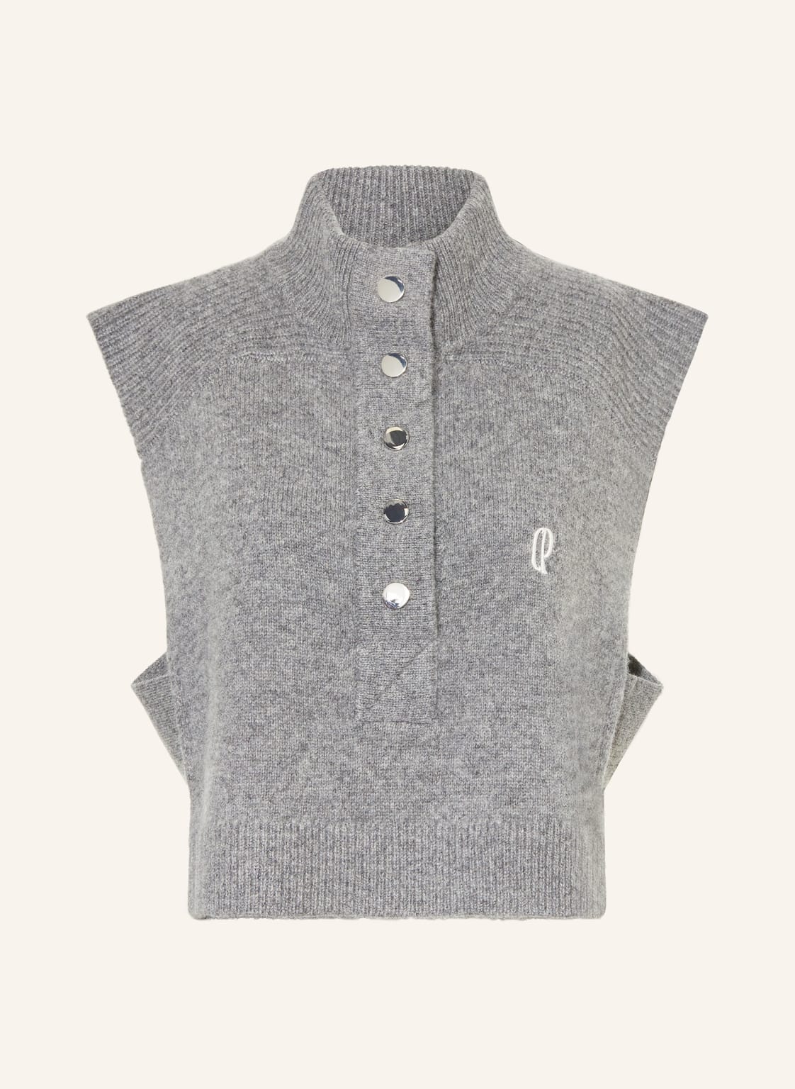 Claudie Pierlot Pullunder Mimu grau von CLAUDIE PIERLOT