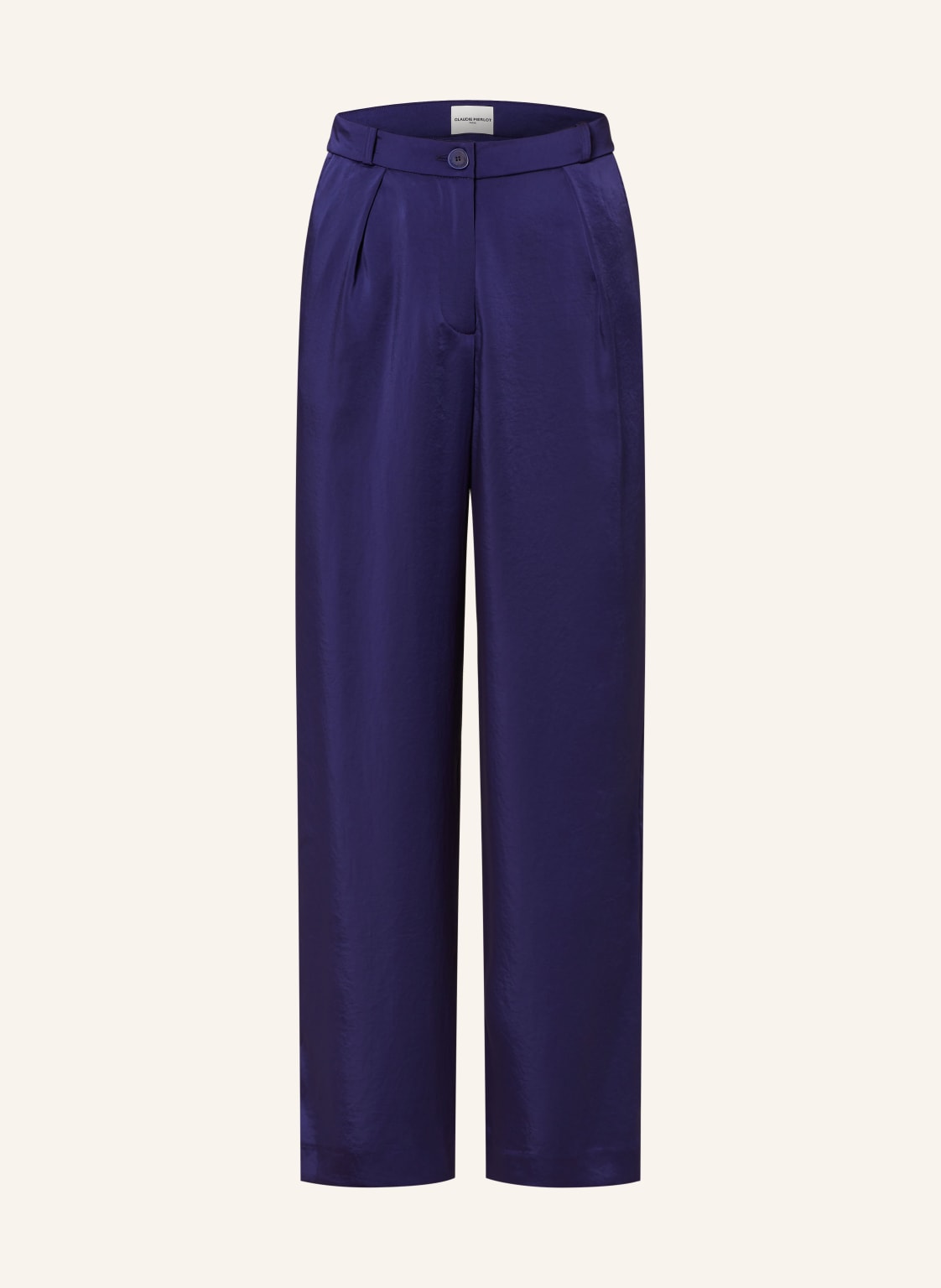 Claudie Pierlot Satinhose blau von CLAUDIE PIERLOT