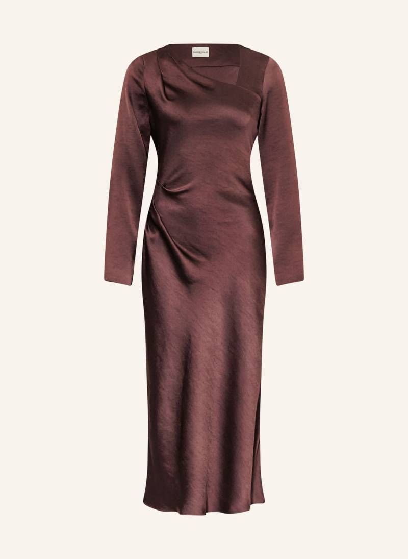 Claudie Pierlot Satinkleid rot von CLAUDIE PIERLOT