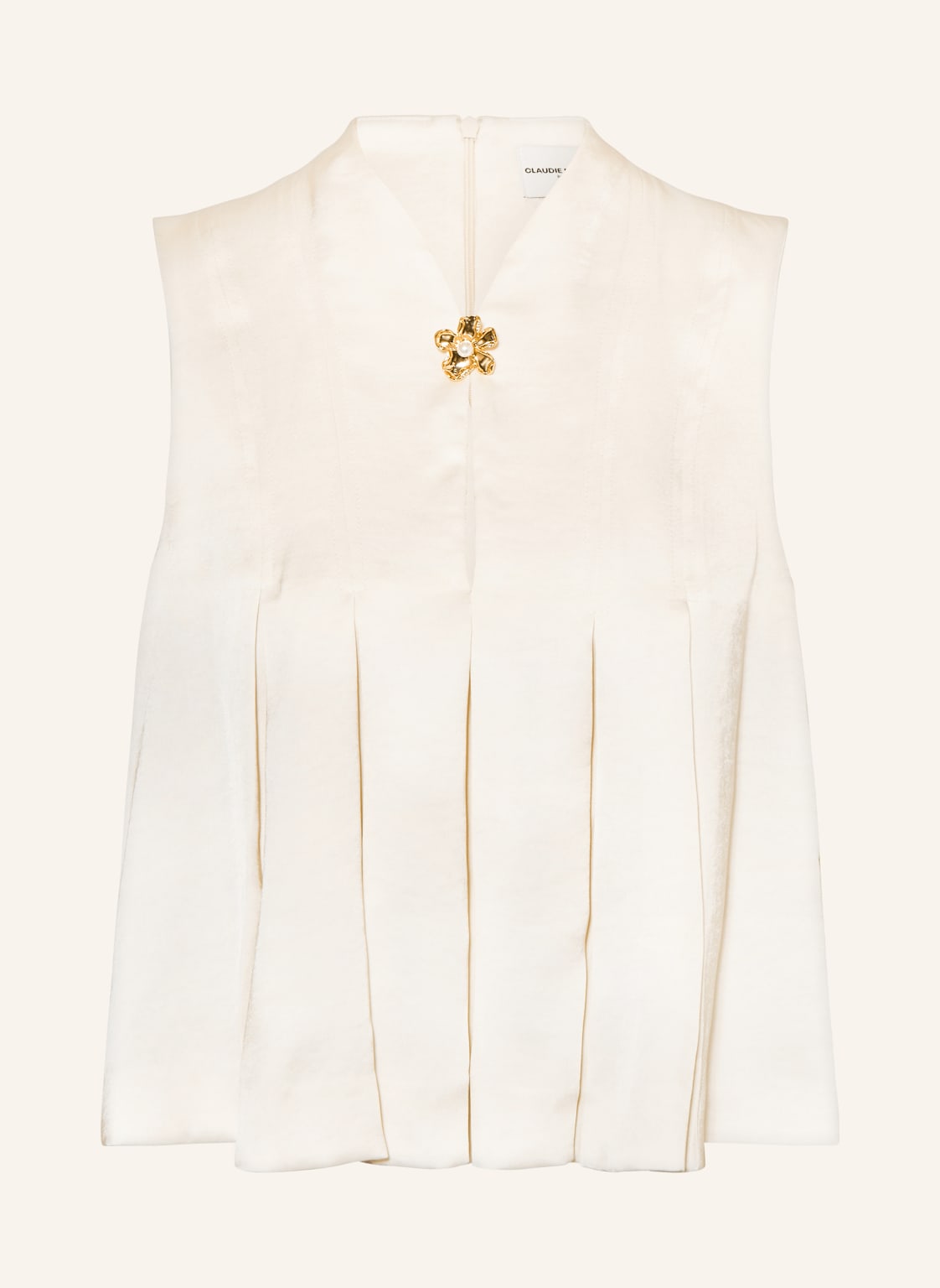 Claudie Pierlot Satintop weiss von CLAUDIE PIERLOT