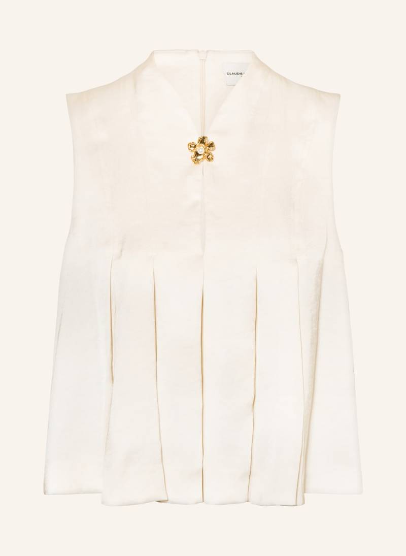 Claudie Pierlot Satintop weiss von CLAUDIE PIERLOT