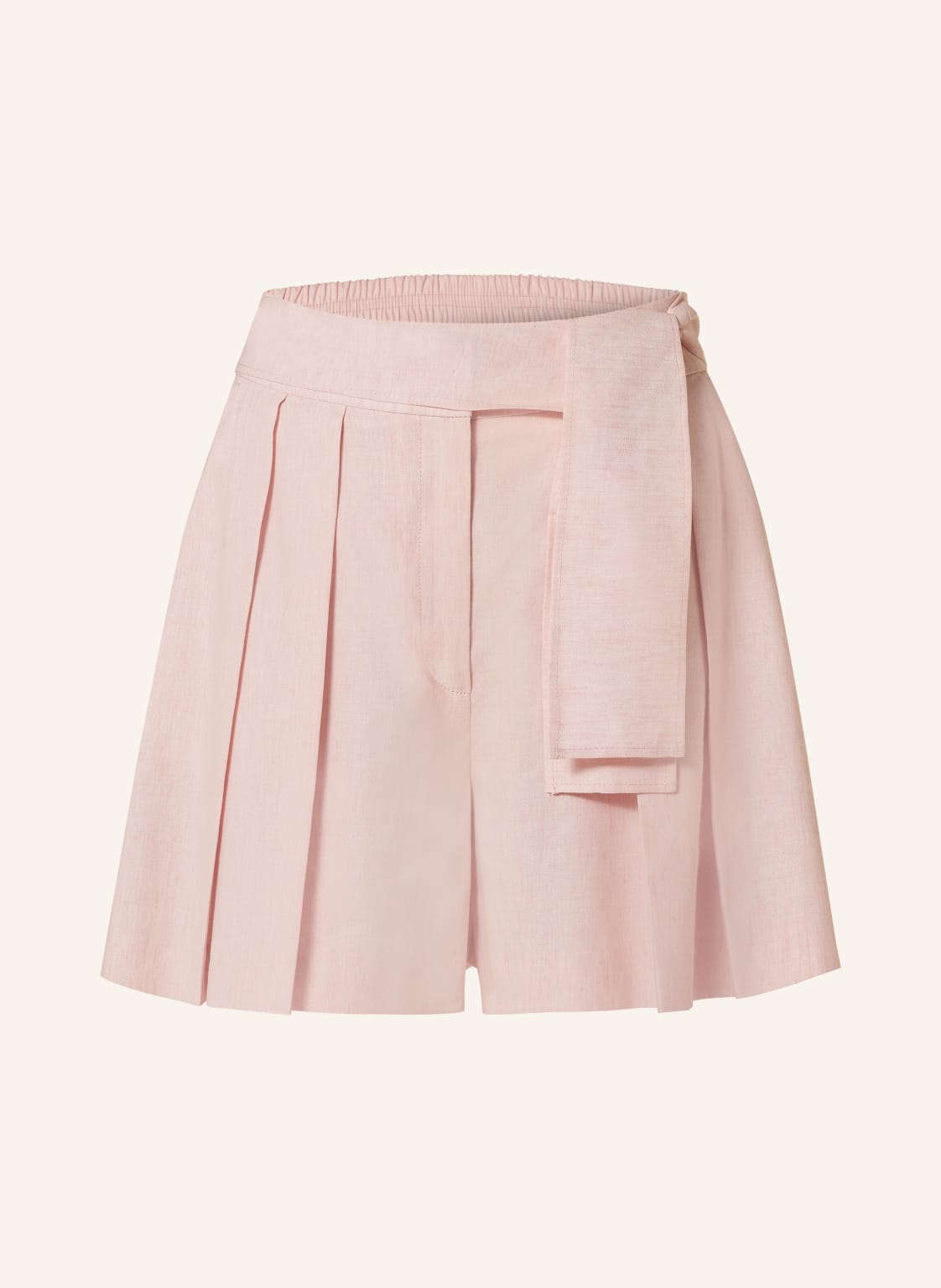 Claudie Pierlot Shorts Mit Leinen rosa von CLAUDIE PIERLOT