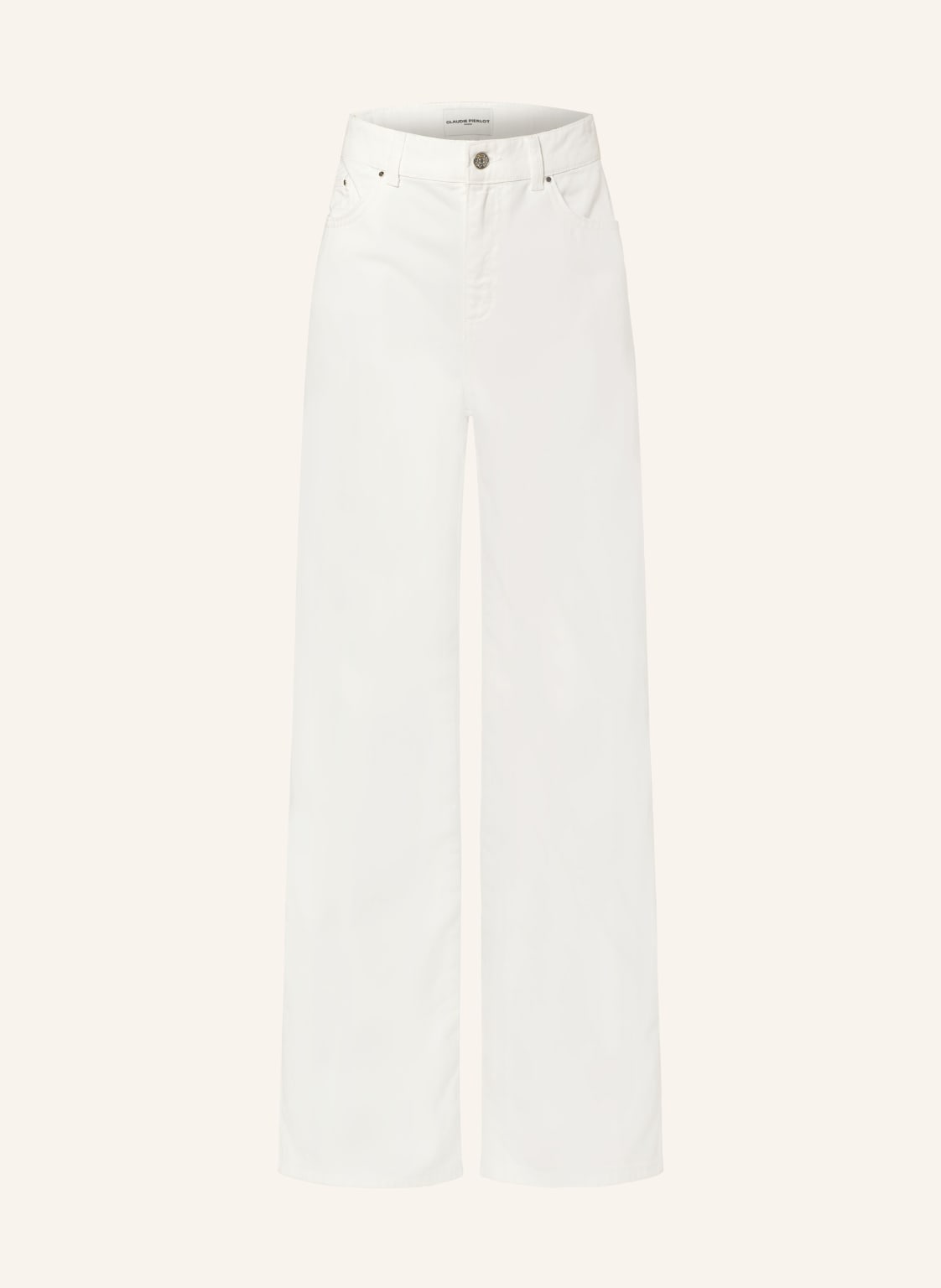 Claudie Pierlot Straight Jeans weiss von CLAUDIE PIERLOT