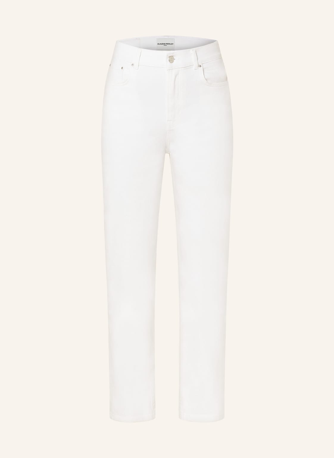 Claudie Pierlot Straight Jeans weiss von CLAUDIE PIERLOT