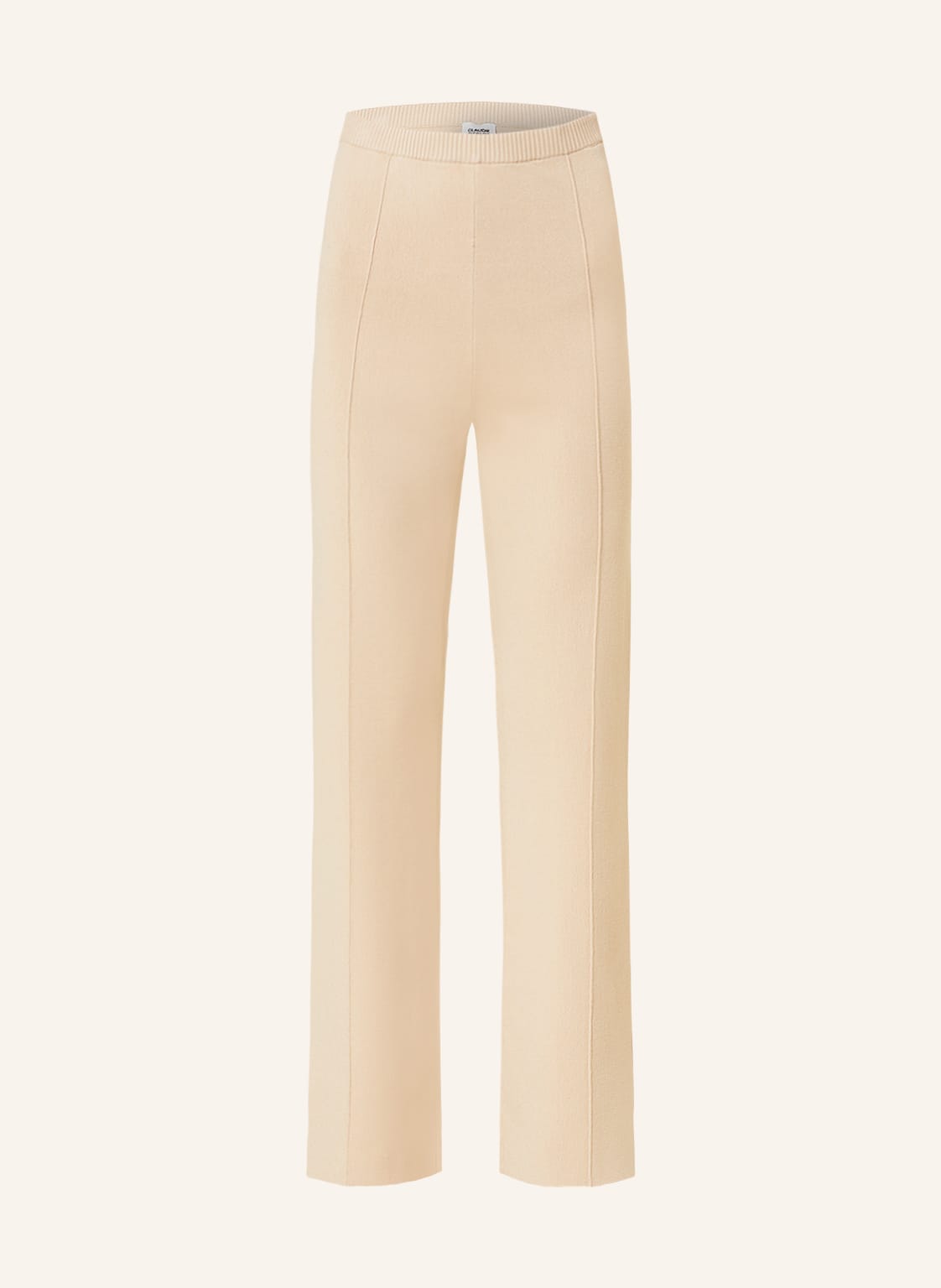 Claudie Pierlot Strickhose beige von CLAUDIE PIERLOT