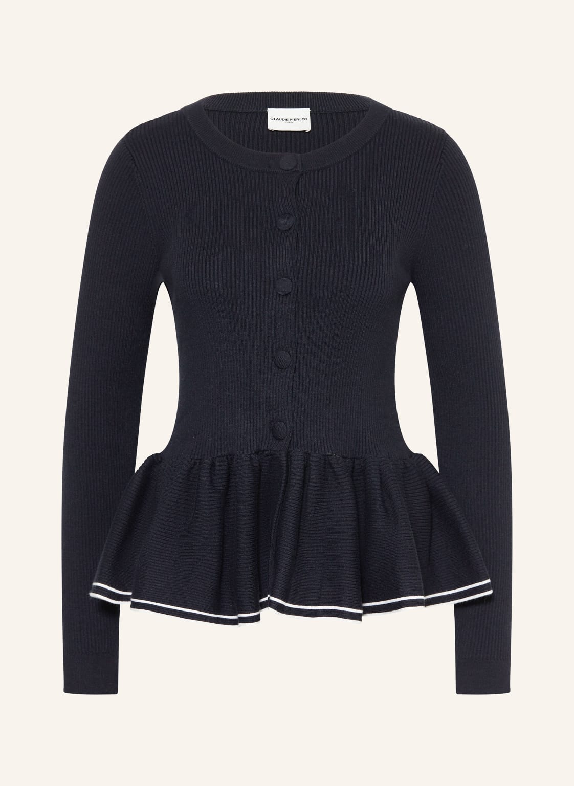 Claudie Pierlot Strickjacke blau von CLAUDIE PIERLOT