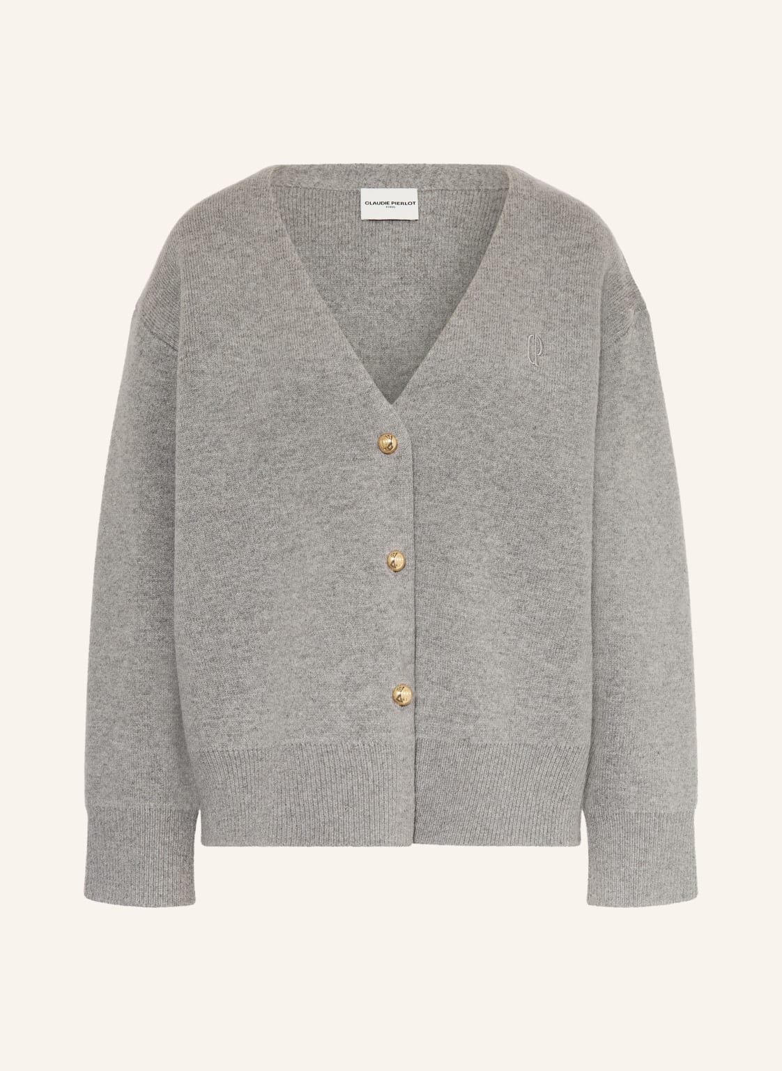 Claudie Pierlot Strickjacke grau von CLAUDIE PIERLOT