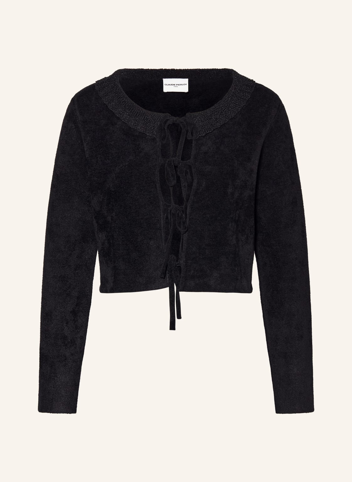 Claudie Pierlot Strickjacke schwarz von CLAUDIE PIERLOT