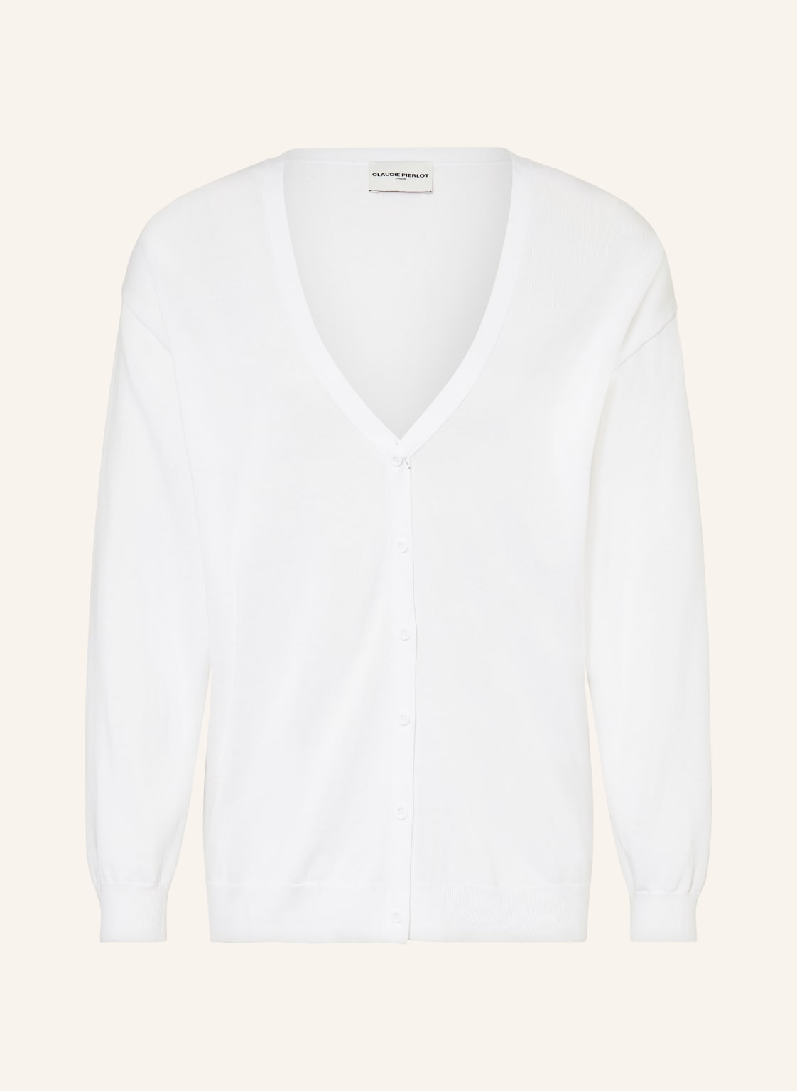 Claudie Pierlot Strickjacke weiss von CLAUDIE PIERLOT