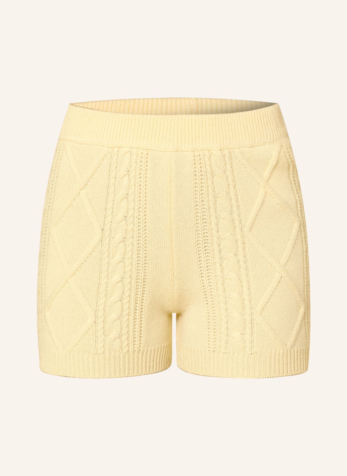 Claudie Pierlot Strickshorts gelb von CLAUDIE PIERLOT