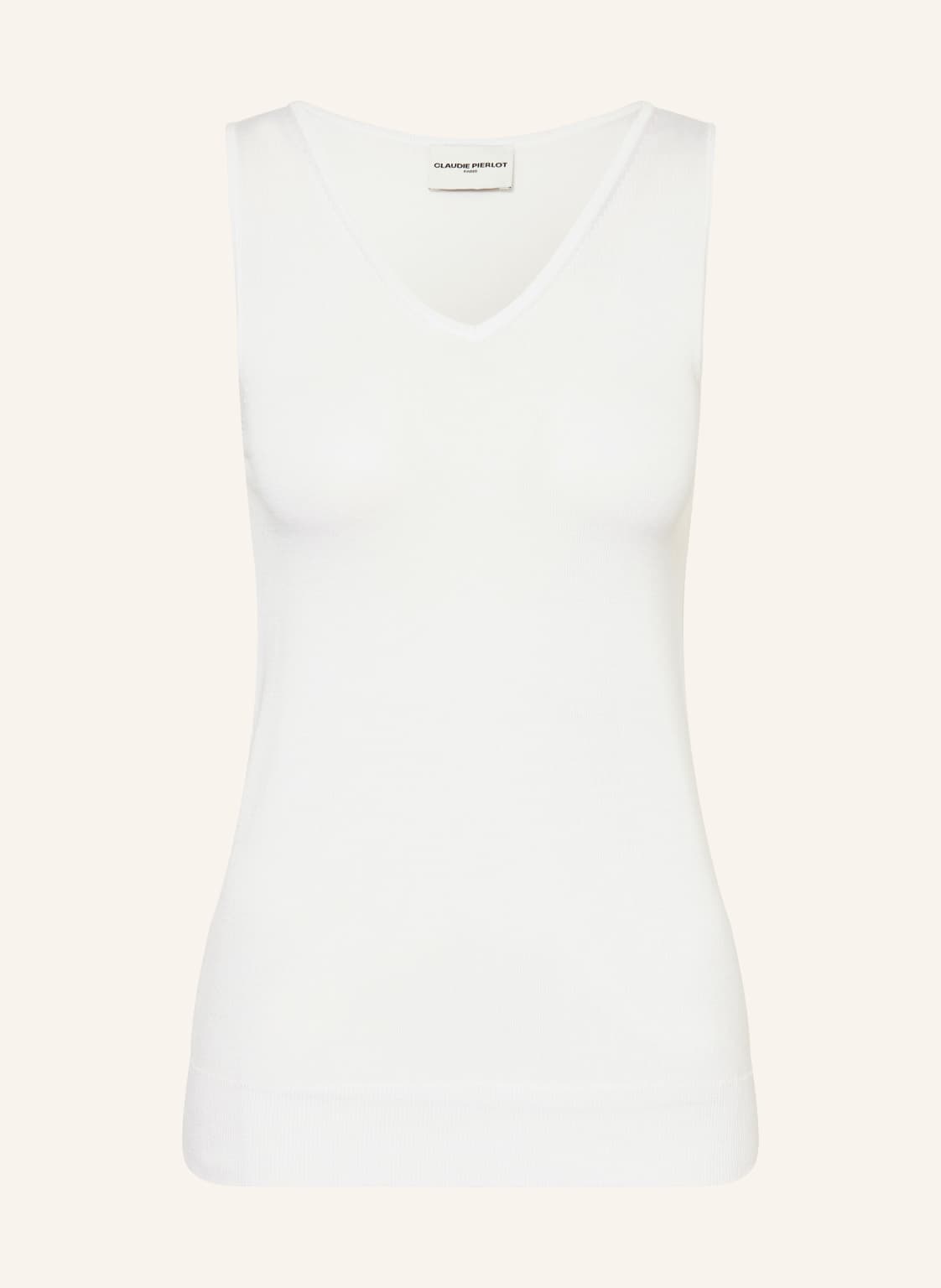 Claudie Pierlot Stricktop weiss von CLAUDIE PIERLOT