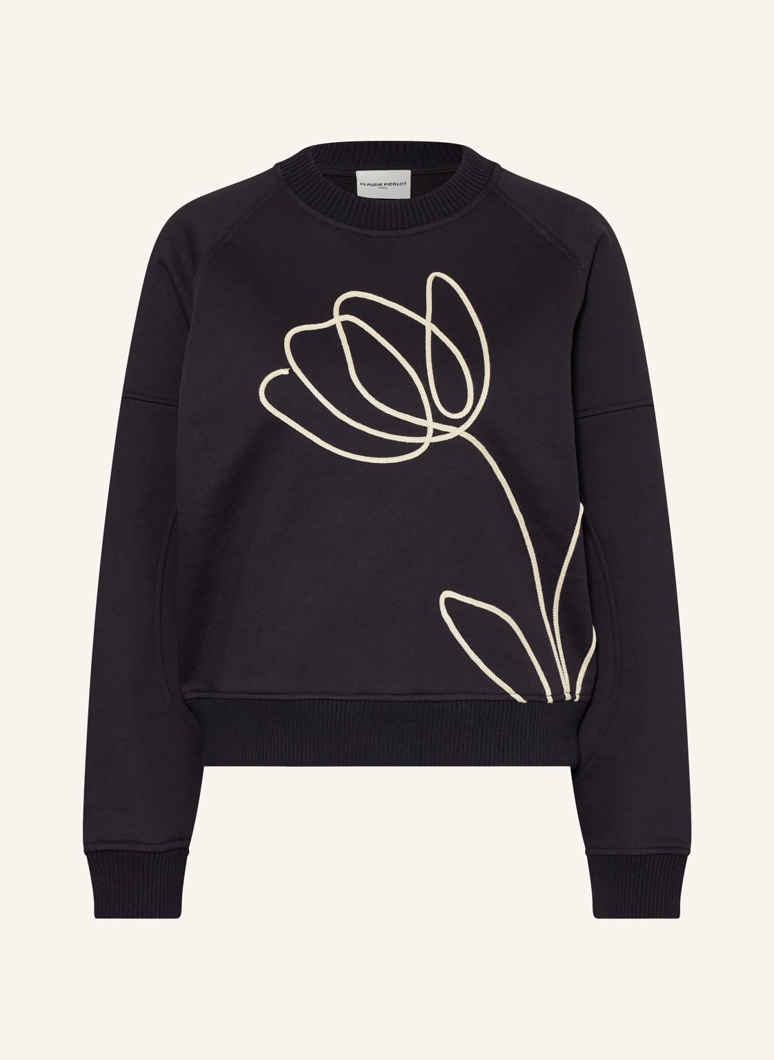 Claudie Pierlot Sweatshirt blau von CLAUDIE PIERLOT