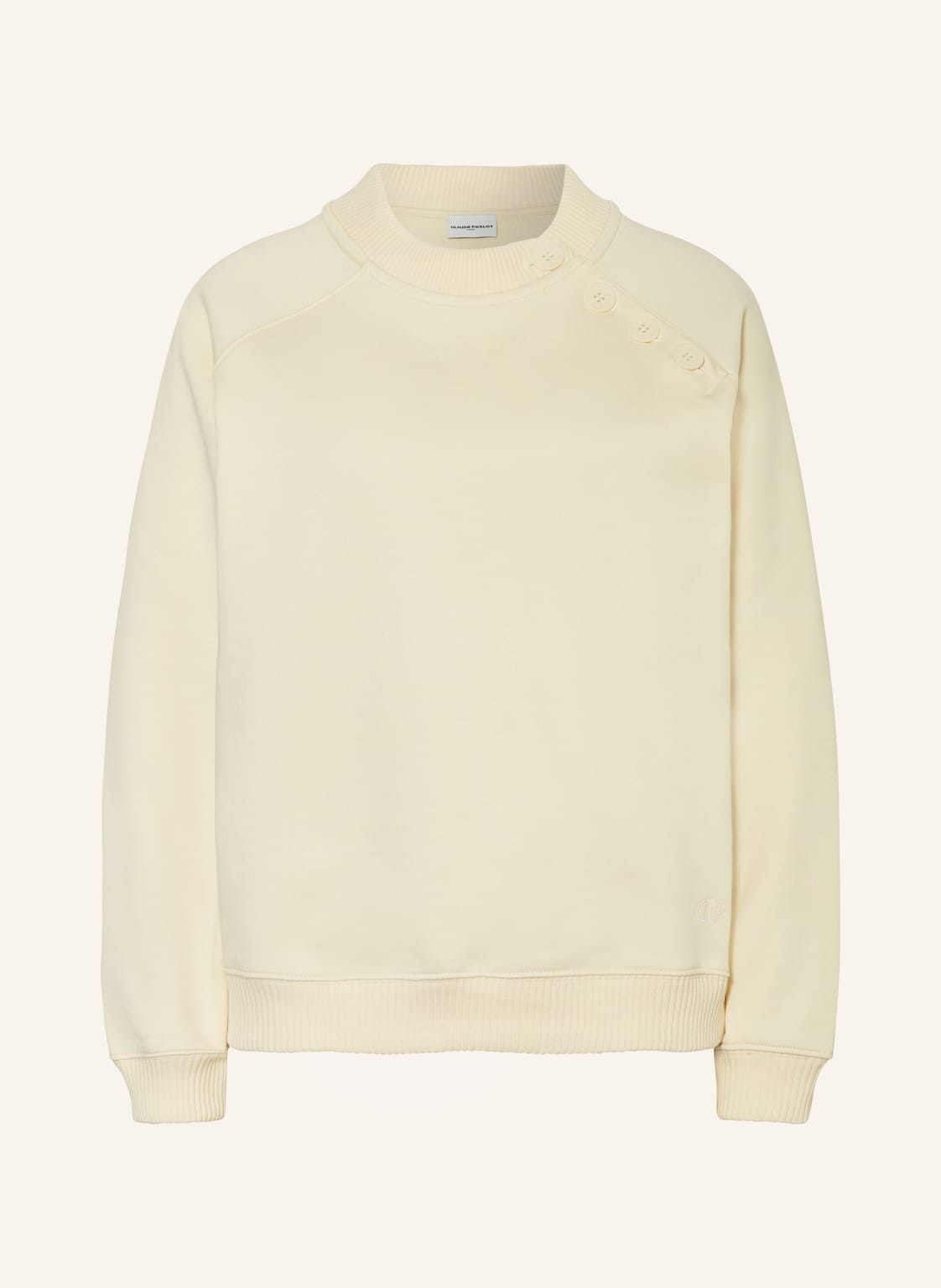 Claudie Pierlot Sweatshirt gelb von CLAUDIE PIERLOT