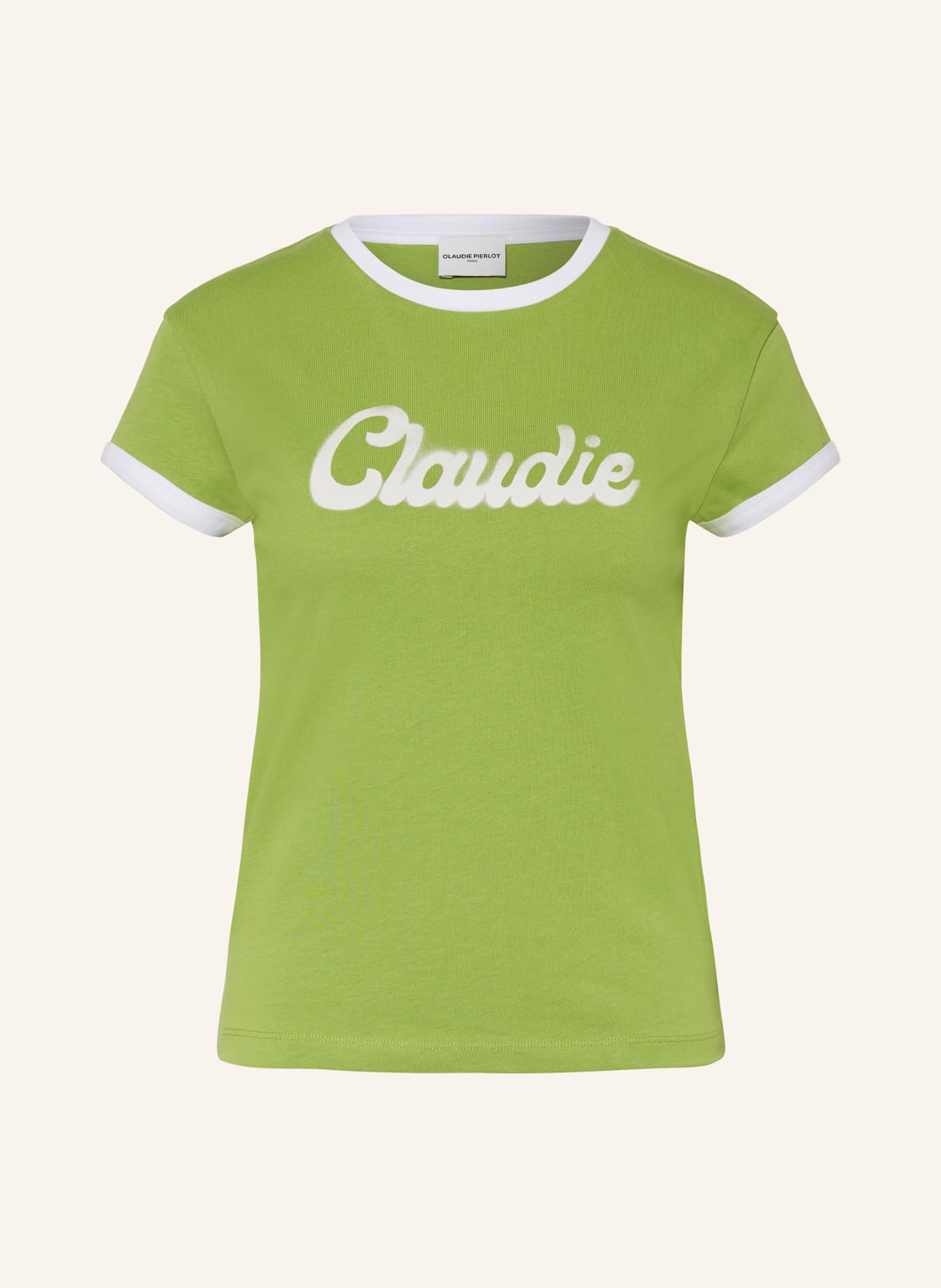 Claudie Pierlot T-Shirt gruen von CLAUDIE PIERLOT