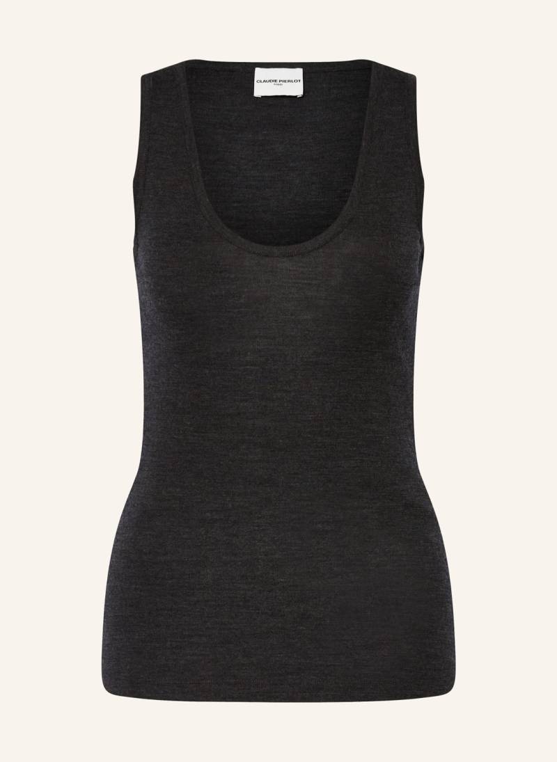 Claudie Pierlot Top grau von CLAUDIE PIERLOT