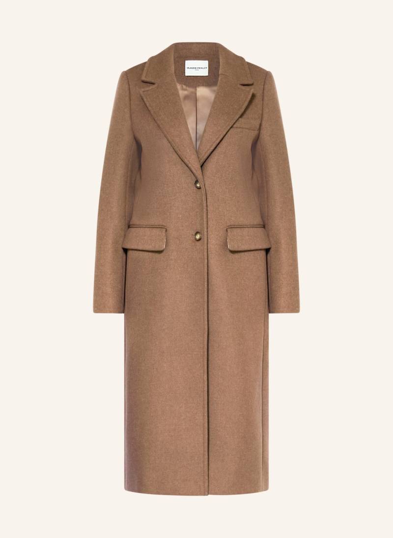 Claudie Pierlot Wollmantel beige von CLAUDIE PIERLOT
