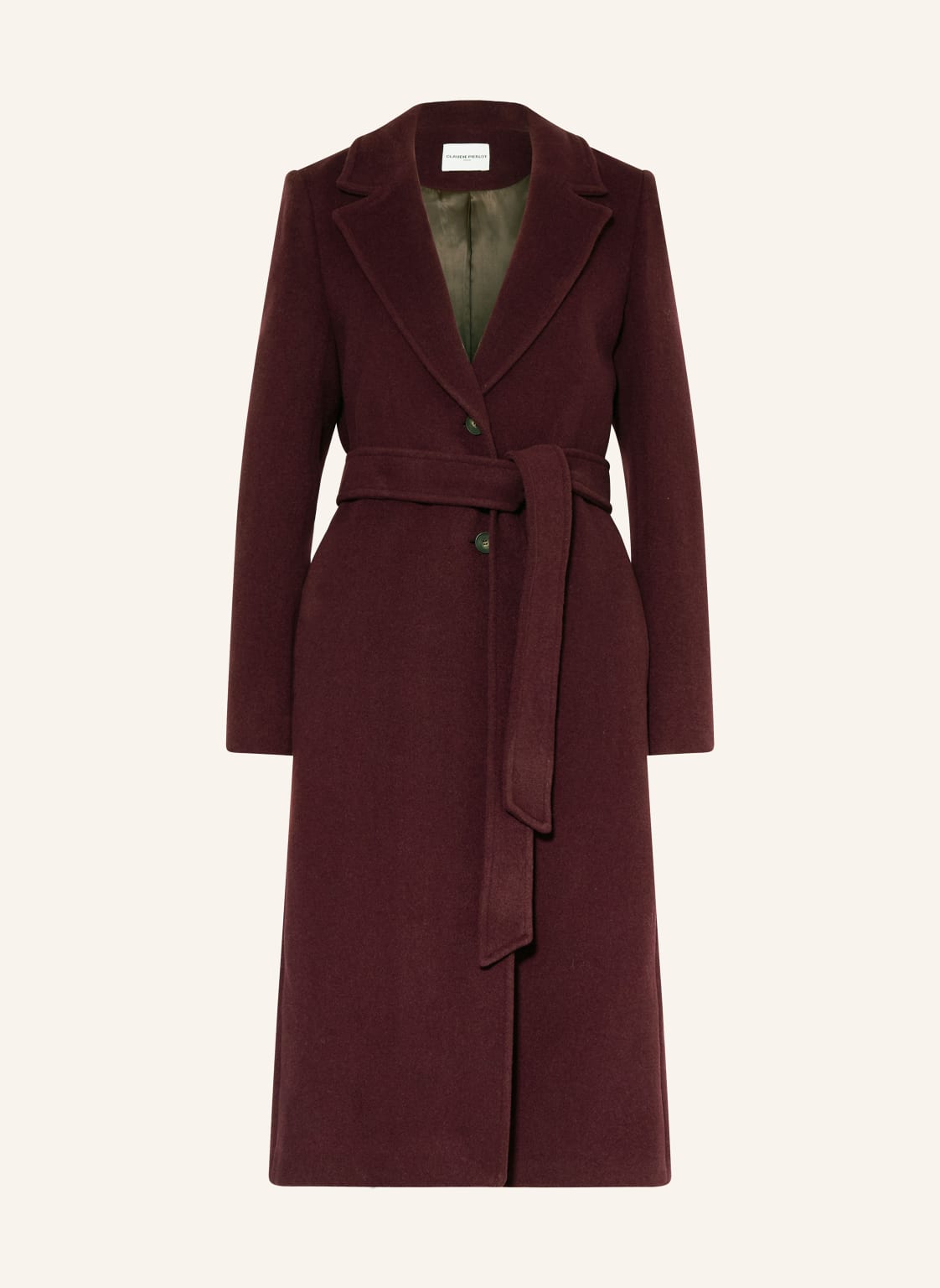 Claudie Pierlot Wollmantel rot von CLAUDIE PIERLOT