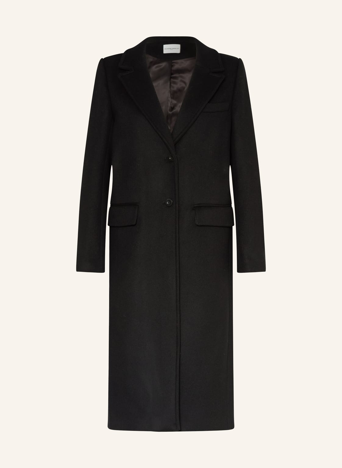 Claudie Pierlot Wollmantel schwarz von CLAUDIE PIERLOT