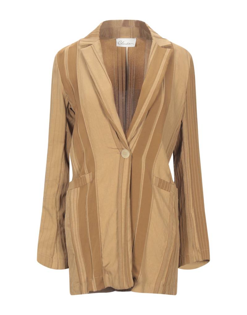 CLAUDIE Blazer Damen Kamel von CLAUDIE