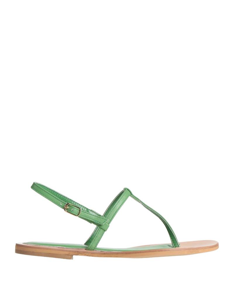 CLAUDIO CUTULI Zehentrenner Damen Grün von CLAUDIO CUTULI