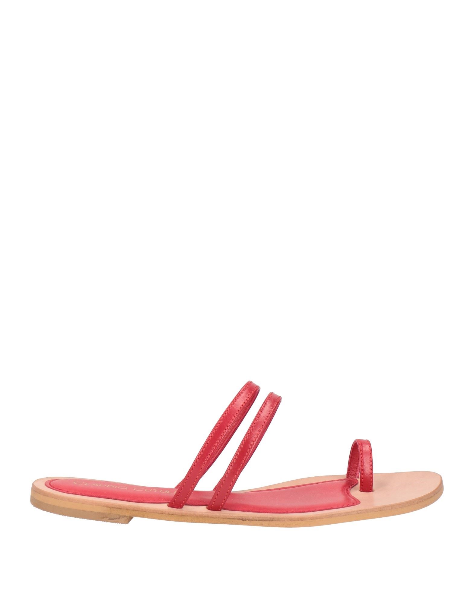 CLAUDIO CUTULI Zehentrenner Damen Rot CLAUDIO CUTULI Zehentrenner Damen Rot von CLAUDIO CUTULI