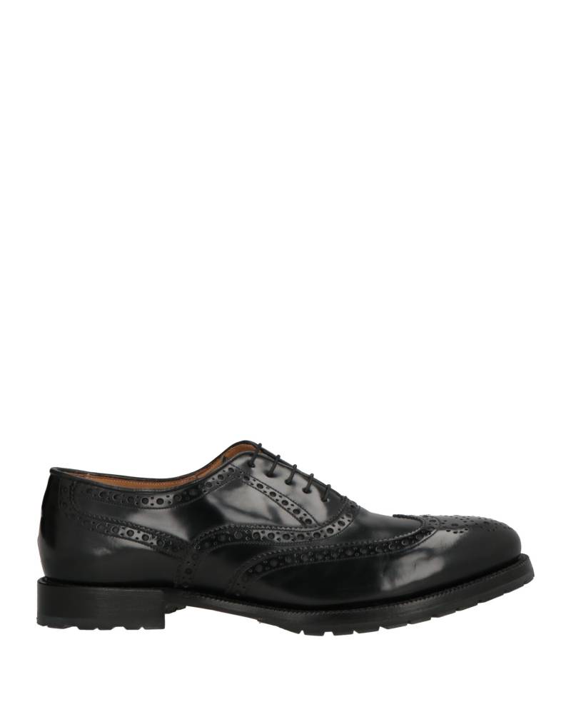 CLAUDIO MARINI Schnürschuh Herren Schwarz von CLAUDIO MARINI