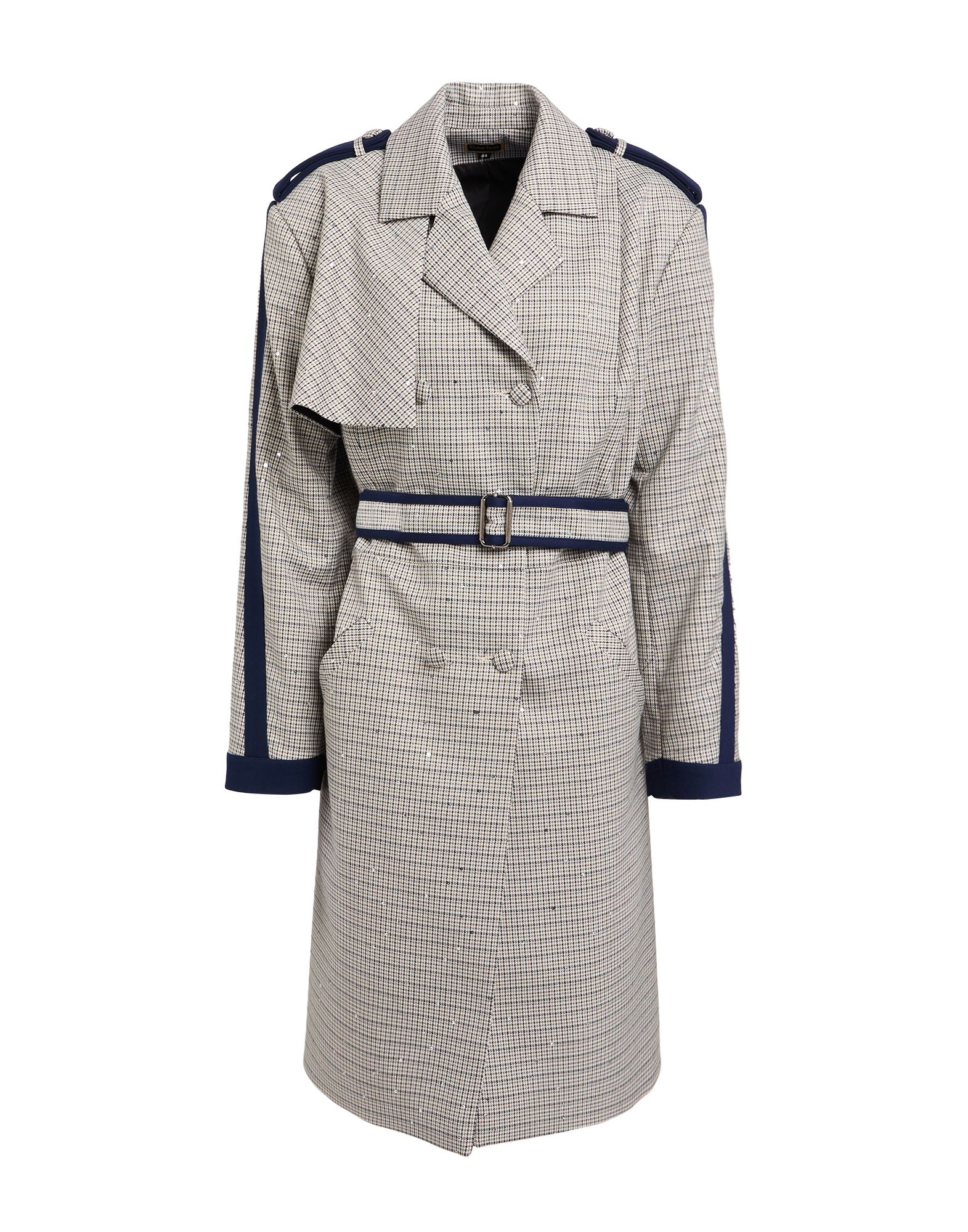 CLAUS TYLER Jacke, Mantel & Trenchcoat Damen Hellgrau CLAUS TYLER Jacke, Mantel & Trenchcoat Damen Hellgrau von CLAUS TYLER