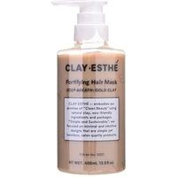 CLAY ESTHE - Fortifying Hair Mask Deep Breath: Gold Clay 400ml von CLAY ESTHE