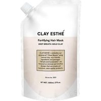 CLAY ESTHE - Fortifying Hair Mask Deep Breath: Gold Clay Refill 800ml von CLAY ESTHE