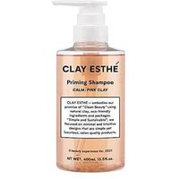CLAY ESTHE - Priming Shampoo Calm: Pink Clay 400ml von CLAY ESTHE