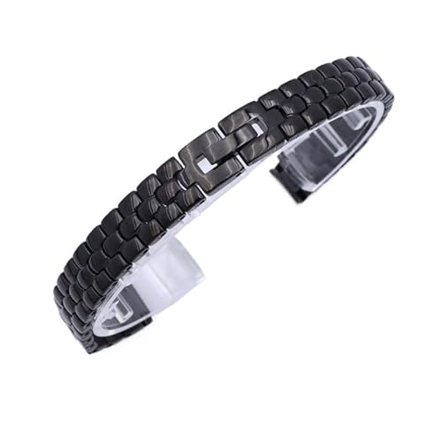 CLCLGOKKOH Damen-Uhrenarmband, Universell, Edelstahl, Dünn, Ersatzarmband, 6–16 Mm(D,12mm) von CLCLGOKKOH