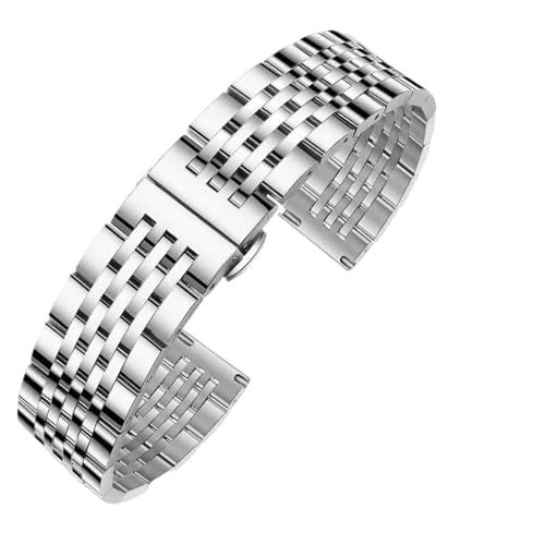 CLCLGOKKOH Ersatz-Uhrenarmbänder Aus Metall for Herren Und Damen. Schnellverschluss-Armbänder Aus Edelstahl Sind Klassisch Und Langlebig(B,16mm) von CLCLGOKKOH