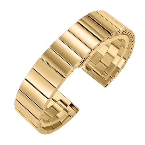 CLCLGOKKOH Uhrenarmbänder Aus Edelstahl, Geeignet for Herkömmliche Uhren Und Smartwatches(A,20mm) von CLCLGOKKOH