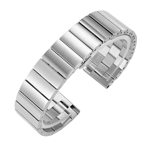 CLCLGOKKOH Uhrenarmbänder Aus Edelstahl, Geeignet for Herkömmliche Uhren Und Smartwatches(D,20mm) von CLCLGOKKOH