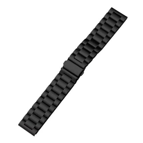 CLCLGOKKOH Uhrenarmbänder Aus Metall Und Edelstahl for Smart- Und Traditionelle Uhren for Männer Und Frauen(B,24mm) von CLCLGOKKOH