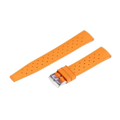 CLCLGOKKOH Uhrenarmband Aus Silikon Mit Schnellverschluss, Wasserdicht, Ersatzschnalle Aus Edelstahl For Damen Und Herren(B,22mm) von CLCLGOKKOH