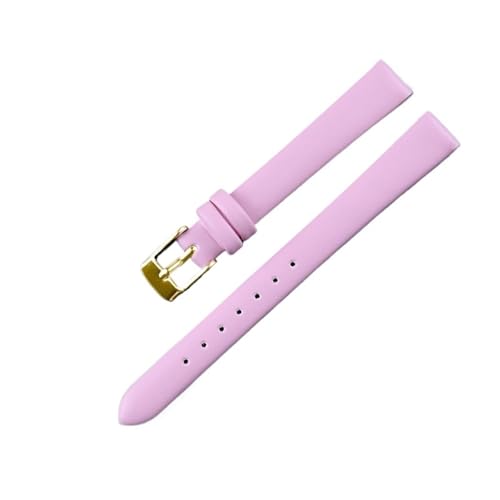 CLCLGOKKOH Ultraweiches Uhrenarmband Aus Leder For Damen Und Herren, Leinwandbindung(BBB,14mm) von CLCLGOKKOH