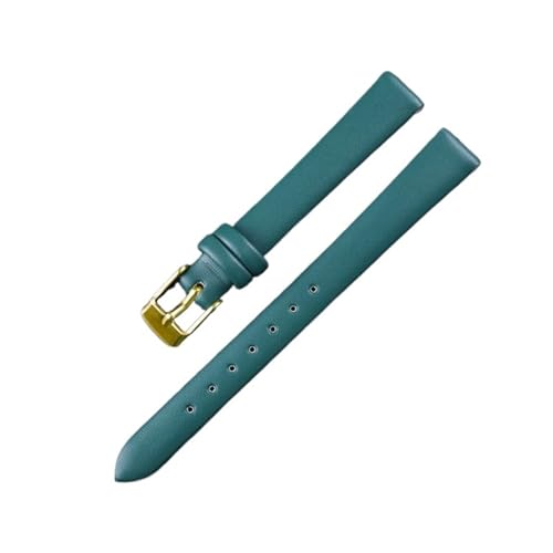 CLCLGOKKOH Ultraweiches Uhrenarmband Aus Leder For Damen Und Herren, Leinwandbindung(C,12mm) von CLCLGOKKOH