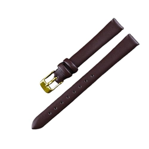 CLCLGOKKOH Ultraweiches Uhrenarmband Aus Leder For Damen Und Herren, Leinwandbindung(GG,10mm) von CLCLGOKKOH