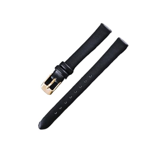 CLCLGOKKOH Ultraweiches Uhrenarmband Aus Leder For Damen Und Herren, Leinwandbindung(H,10mm) von CLCLGOKKOH