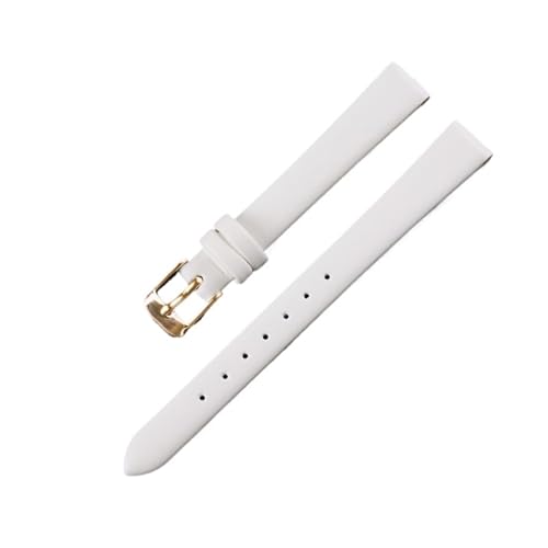 CLCLGOKKOH Ultraweiches Uhrenarmband Aus Leder For Damen Und Herren, Leinwandbindung(K,12mm) von CLCLGOKKOH